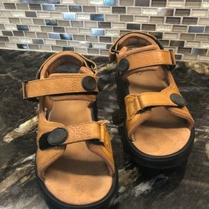 MBT Kisumu Brown Leather Sandals EU 37 / US 6.5